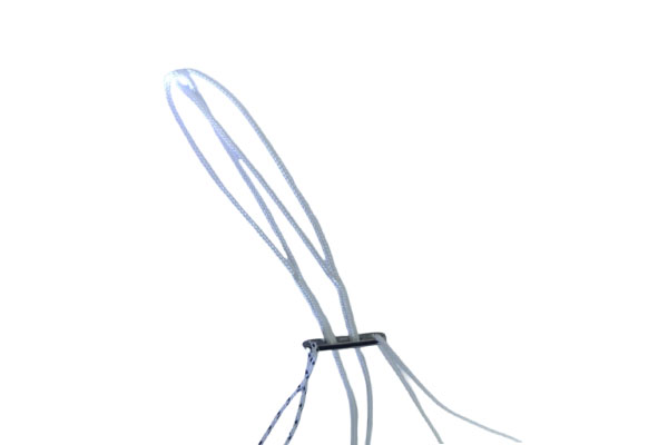 Lighter and more stable medical titanium plate with loop reduces the burden on patients